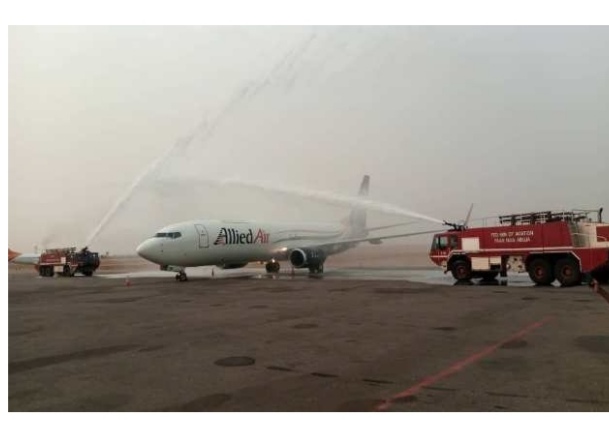 COVID-19: Vaccines Distribution, Minister Receives Allied Air New Aircraft.