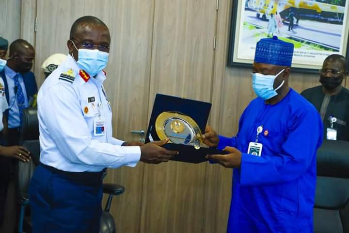 Permanent Secretary MOD Stresses The Need For Jointness As He Visits HQ NAF.