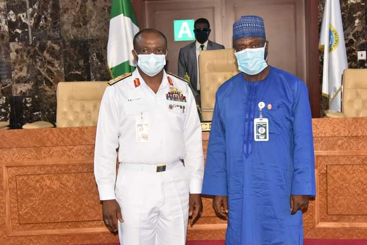 Ministry Of Defence Reassures Nigerian Navy Of Total Support To Combat Maritime Crimes.