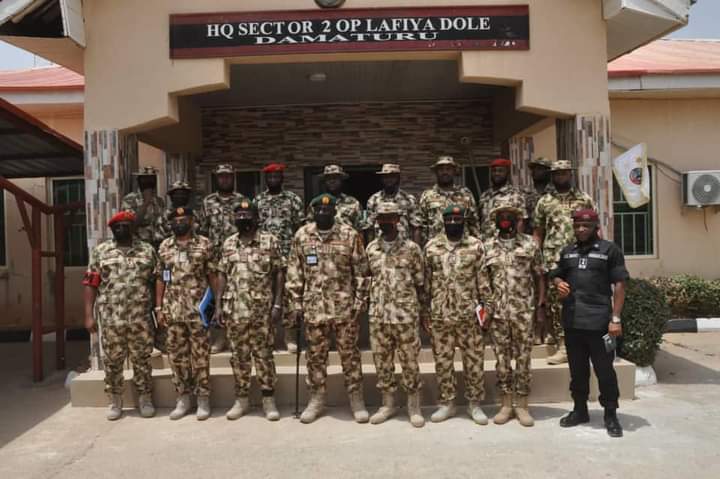 OPERATION TURA TAKAIBANGO: COAS Commend Troops Of Sector 2 For Dislodging Terrorists In Timbuktu Triangle.