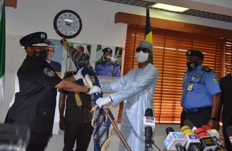 IGP Usman Alkali Baba Assumes Duty As The New Inspector General Of Police.