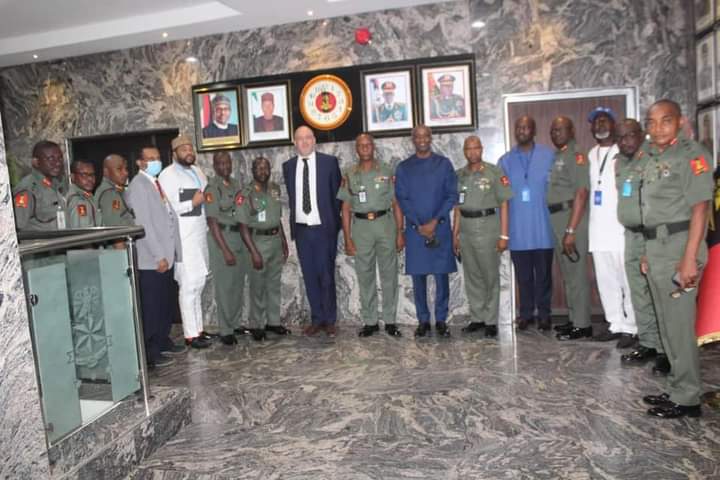 REGIONAL STABILITY: UNDP, UN Office For West Africa And Sahel Visit Army Headquarters.