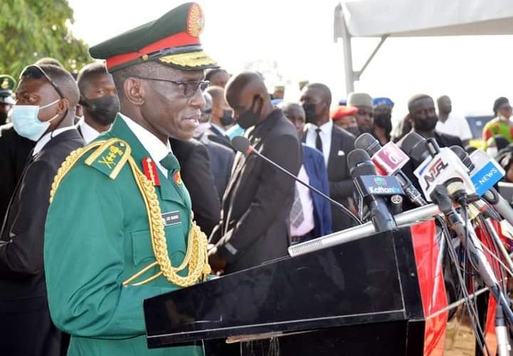 Chief Of Defence Staff Remarks During The Burial Of The Late Chief Of Army Staff Lt Gen Ibrahim Attahiru And Ten Others.