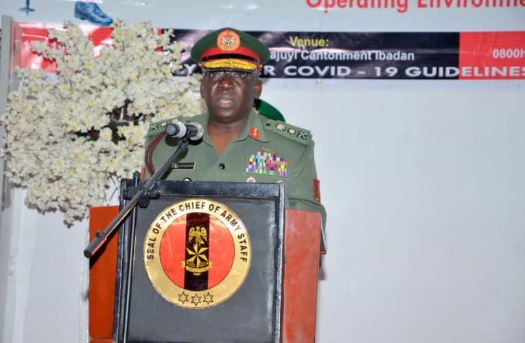 CHIEF OF ARMY STAFF RESTATES COMMITMENT TO REPOSITION ARMY FOR OPTIMAL EFFICIENCY DESPITE CHALLENGES.