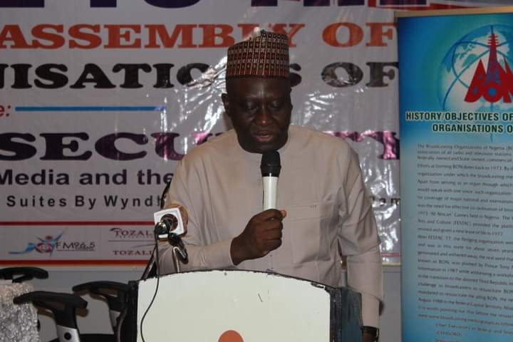 AG. DIRECTOR GENERAL ATTENDS THE 74TH GENERAL ASSEMBLY OF BROADCASTING ORGANISATIONS OF NIGERIA (BON).