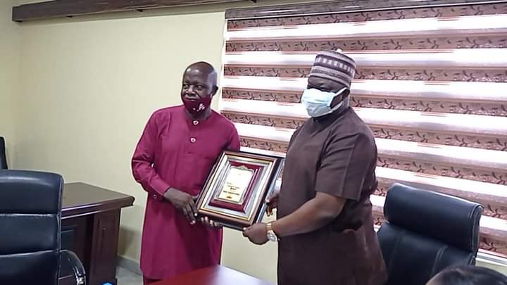 PrOf. Samson Duna Honoured With  The Award Of ‘Distinguished Ambassador For Children Safety.