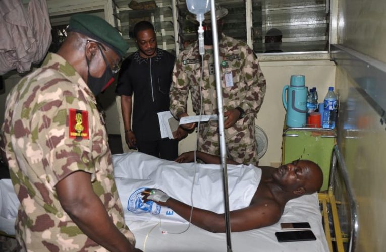 OPERATION HADIN KAI: CHIEF OF ARMY STAFF PAYS MAIDEN VISIT TO HEADQUARTERS THEATRE COMMAND.