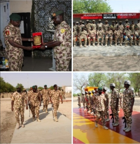 BE DECISIVE AND ALERT IN COUNTERING INSURGENCY -COAS TELLS SECTOR 3 OPHK/MNJTF TROOPS.