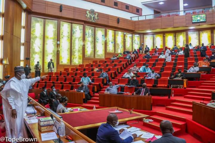 Just In: Senate Debates Empowering NCC In The Amendment Of Electoral Act.