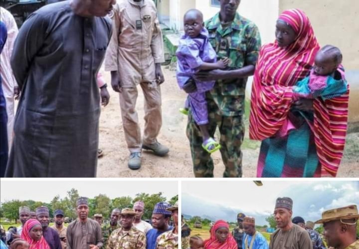 Just In: In Gwoza, Zulum Receives Another Chibok Schoolgirl