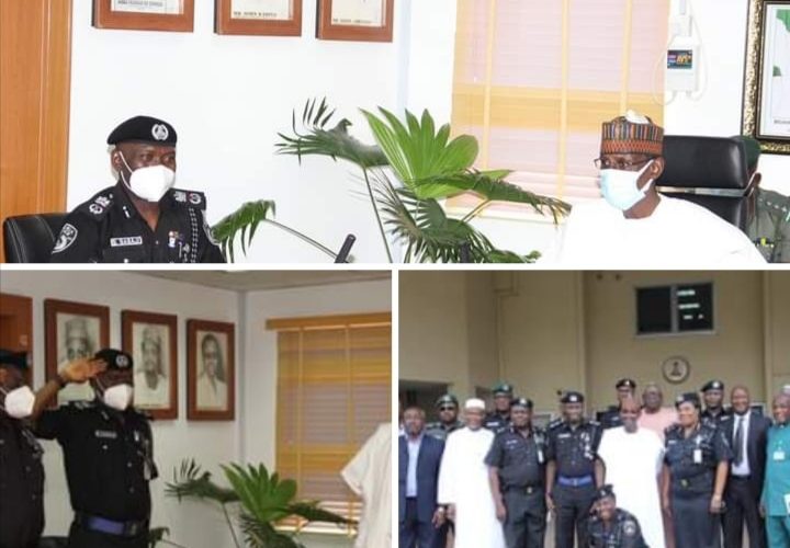 FCT MINISTER RECEIVES NEW COMMISSIONER OF POLICE.