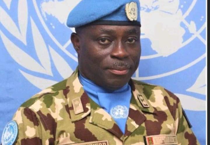 NIGERIA’S MAJOR GENERAL SAWYERR ASSUMES OFFICE AS UNISFA FORCE COMMANDER AND ACTING HEAD OF MISSION.