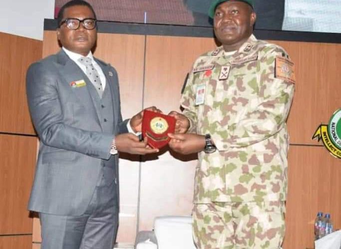 FORCE COMMANDER MNJTF DELIVERS LECTURE AT NATIONAL DEFENCE COLLEGE ABUJA NIGERIA