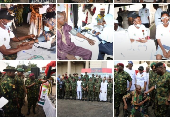 NADCEL 2023: Nigerian Army Touches Lives In Oja Oba, Mapo Community In Ibadan.