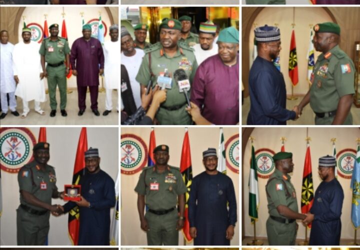 Governors Of Zamfara And Plateau Visits The CDS With A Call For Increase Security.