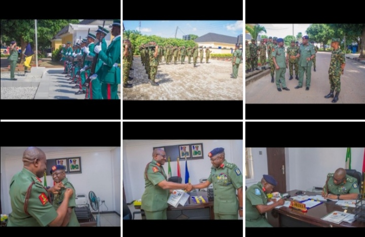 Change Of Baton In 70 Command Supply And Transport As Colonel Wasiu Bakare Takes Over Command.