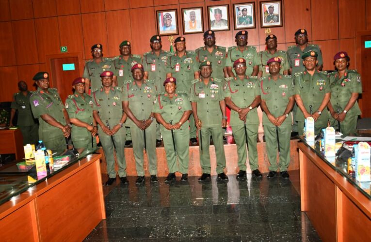 Be Prepared For Higher Tasks – COAS Tells Newly Promoted Brigadier Generals, Decorates His Chief Of Staff Amongst Others.