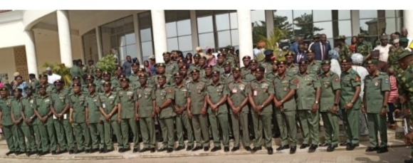 Nigerian Army Decorates 47 New Rank  Major Generals.