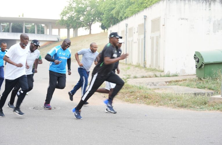 Work-Life-Balance:Customs CG Leads Officers On 6.6 Kilometers Endurance Walk.