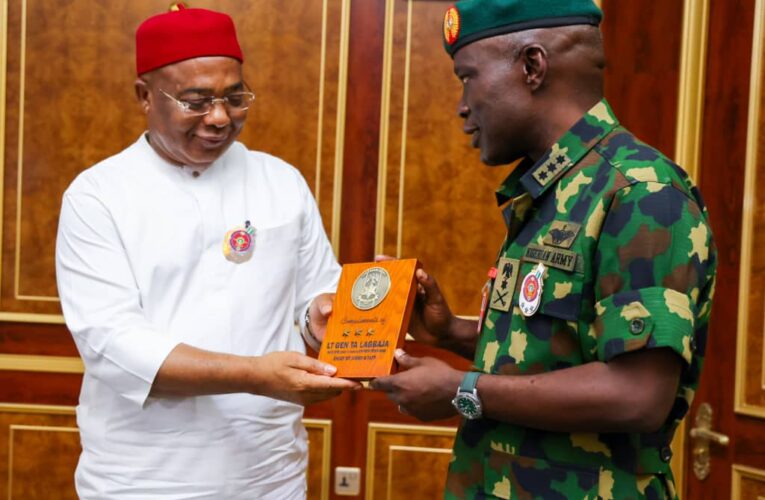 Gov. Uzodima Showers Encomiums On Nigerian Army For Mitigating Threats To National Security.