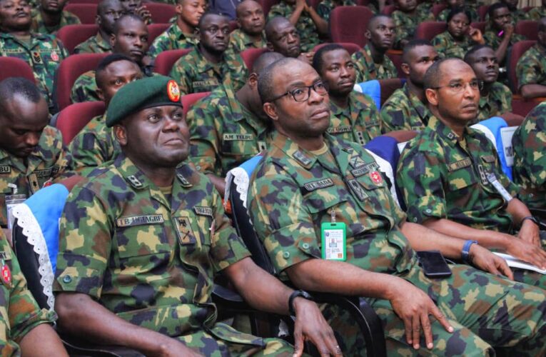 Nigerian Army Holds Security Sensitization For Troops Of 82 Division.