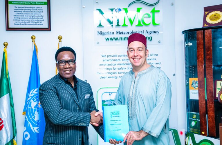 NiMet Signs MoU With Tomorrow.IO On Digital Weather And Climate Intelligence.