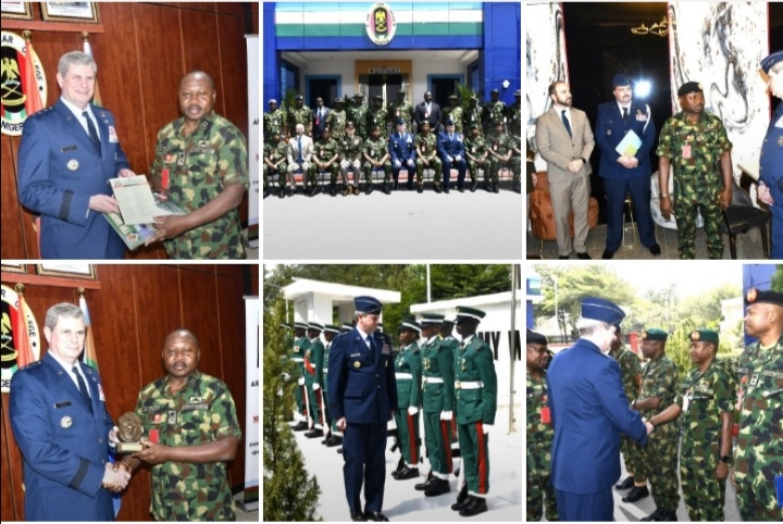 President Of United States National Defence University Visits Army War College Nigeria,Advocates Strategic Training Approach.