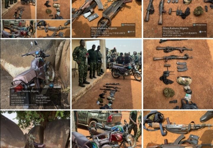 Troops Neutralize Terrorists In Kaduna, Capture Arms, Destroy Terrorist  Administrative Refuge.