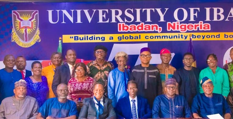 UI VC Inaugurates NIDCOM, Others As  Management Board Of TETFUND Centre Of Excellence For Diaspora Studies.