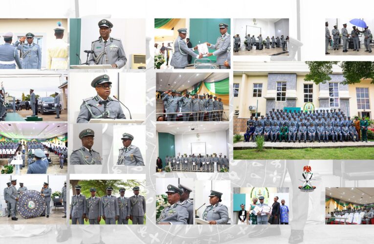 CGC Adeniyi Attends Graduation Ceremony of Senior Course 10 At NCCSC, Commits To Prioritising Staff Welfare.