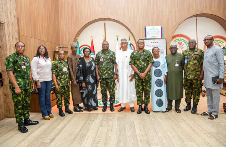 CDS Receives FRCN DG, Highlights Media’s Crucial Role In Military Operations.