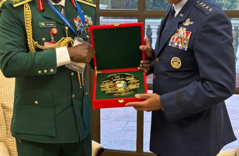 Gen. Musa Attends Africa CDS Conference, Meets With USA Chair Of Joint Chiefs Of Staff For Mutual Benefits.