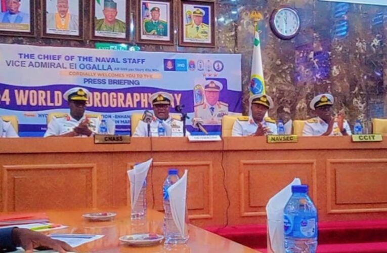 WORLD HYDROGRAPHY DAY: Nigerian Navy Outline  Significance Of Specific Marine Data.