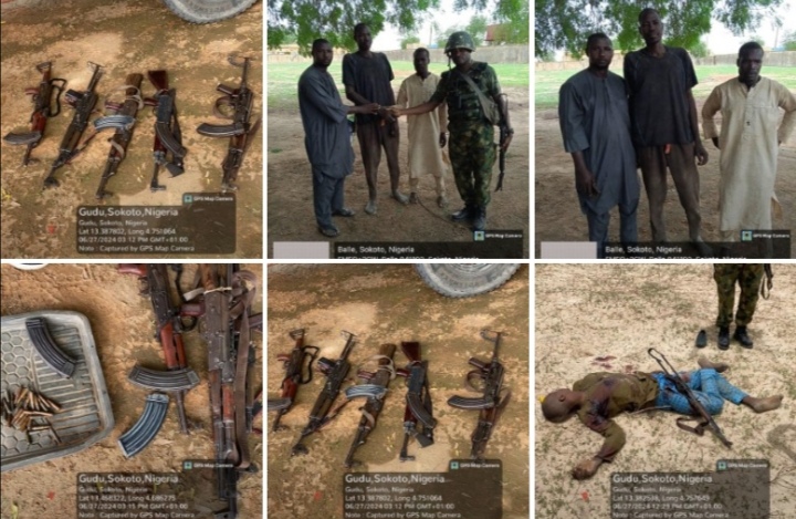 Troops Eliminate 5 Terrorists, Rescue Hostages In a Decisive Battle In Sokoto State.