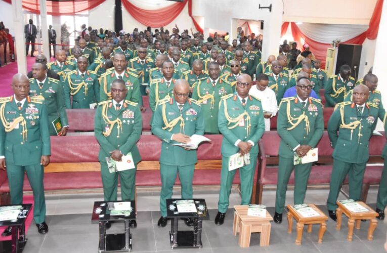 NADCEL 2024: “Pray Fervently For The Repose Of The Souls Of Fallen Heroes – COAS To Personnel.