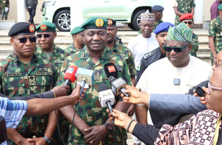 CDS Visits Plateau State Governor, Assures Total Peace And Security In The State.