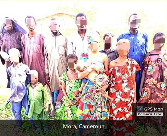 69 Boko Haram Terrorists And Families Surrender To MNJTF In Cameroon And Niger.