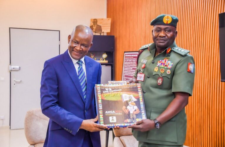 AFRICA MILITARY GAMES 2024: CDS Call In On Sports Minister, Seeks For Support.