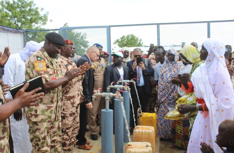 MNJTF Commissions Water Project In Barkalam Sector 2 Chad.