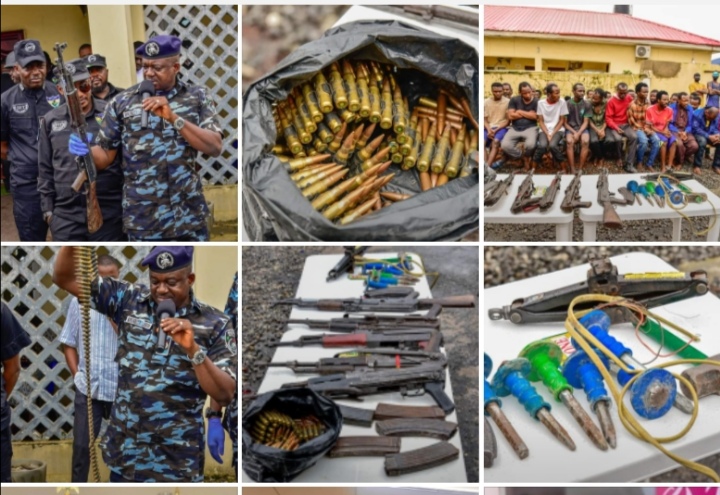 Police Arrest 1,284 Suspects, Recover 284 Firearms, Rescue 97 Kidnapped Victims In 6 Weeks.