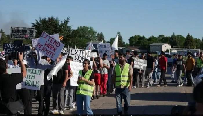 Canada’s International Students Protest New Immigration Policies.