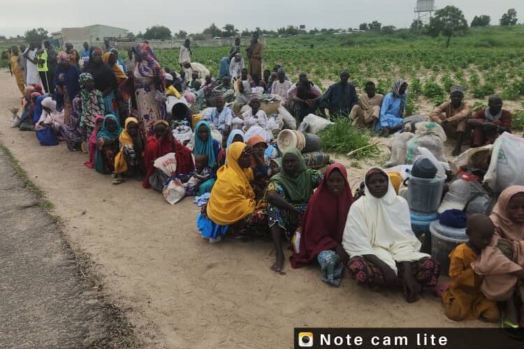 Kukawa   IDPs Returns Home With Excitement After Sucessful MNJTF Operations.