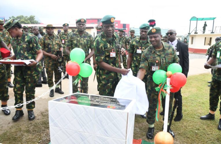 Chief Of Army Staff Commissions Key Infrastructural Projects At Guards Brigade ,Stresses Need for Effective Maintenance Culture.