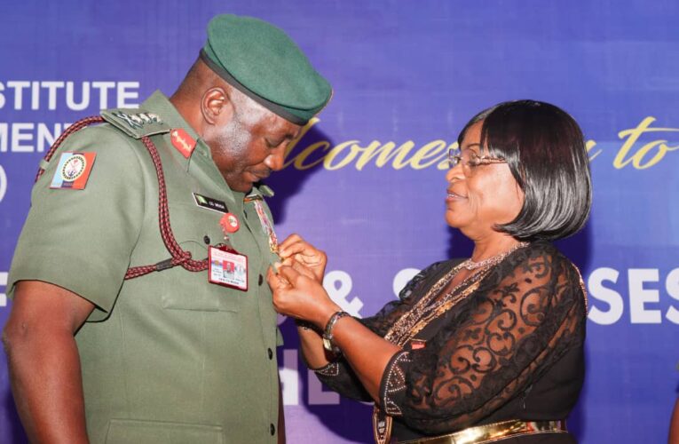 NIM Confers Chief Of Defence Staff With Fellowship: Describes NIM As A Beacon Of Excellence.