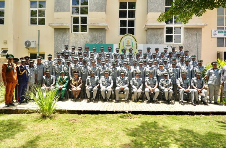 CGC Adeniyi Charges Officers To Uphold Professionalism, As NCCSC Graduates 50 Officers For Junior Course 19.