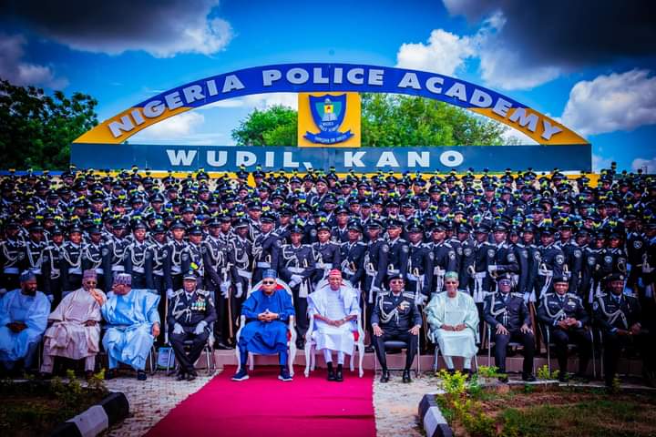 IGP Plays Host To President, Dignitaries, As 462 Cadets Pass Out.