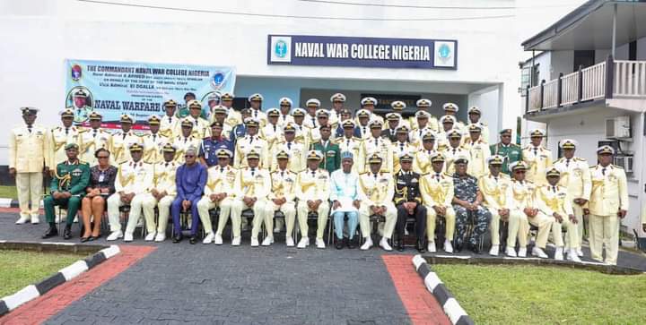 NIGERIA: Naval War College Graduates 24 Participants Of Warfare Course 8.