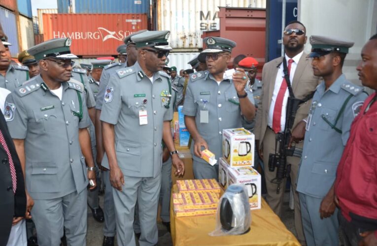 Customs Seizes 12 Containers Of  Prohibited Goods Worth N31.2bn.