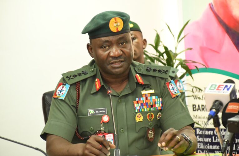 Chief Of Defence Staff Mourns Lieutenant General Lagbaja Describes Him As A Courageous, Loyal, And Dedicated Service Chief; His Loss Is A Great Loss To The Nation.