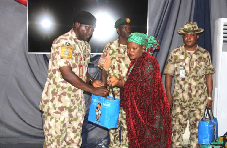 MNJTF Force Commander Presents Compensation To Families  Of Fallen Heroes In Cameroon, Nigeria.